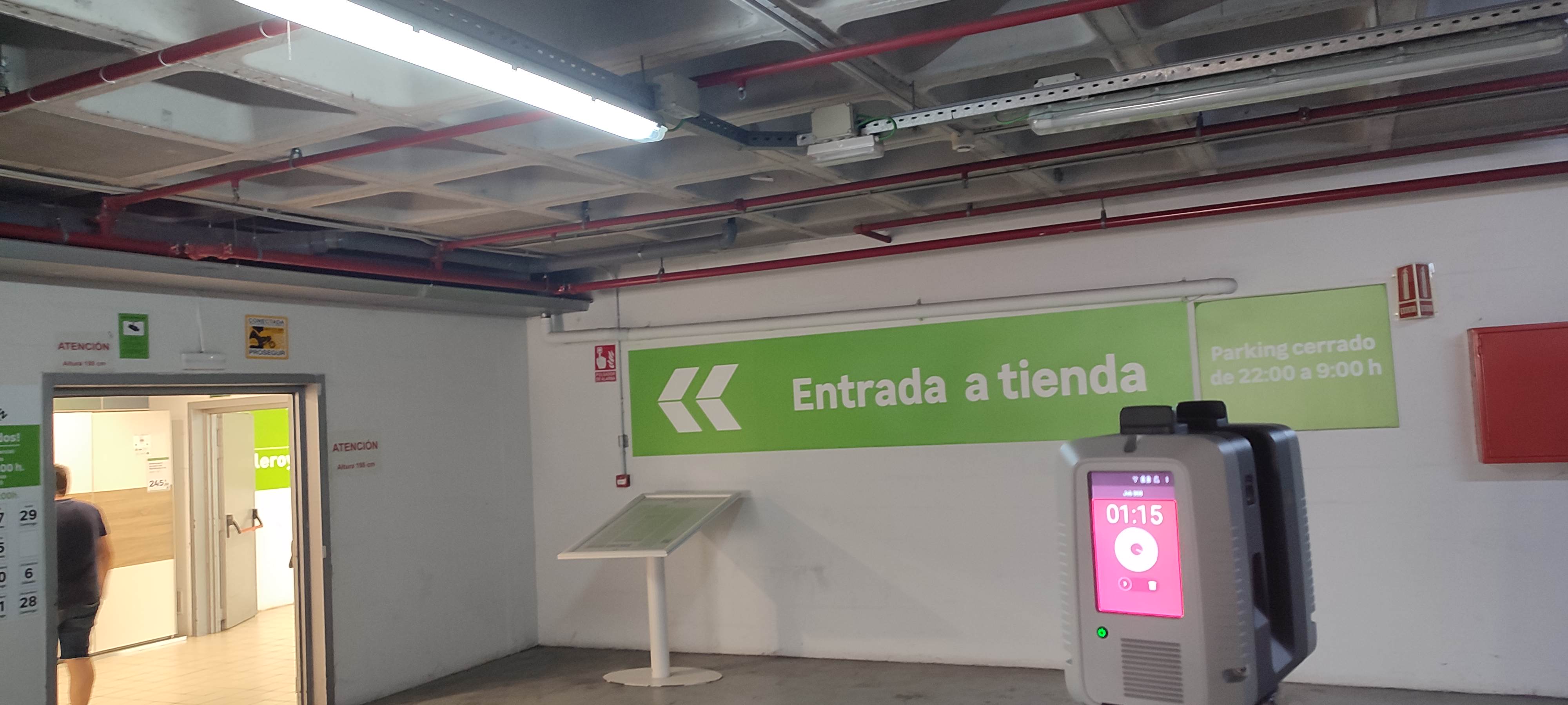 Laser scanner en exterior